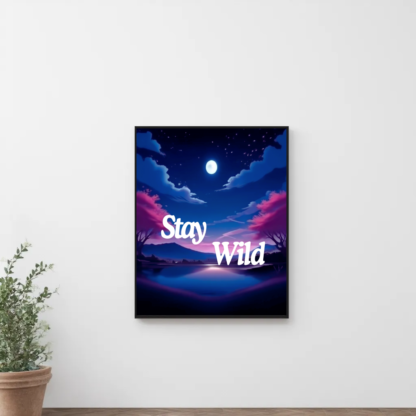 stay wild print